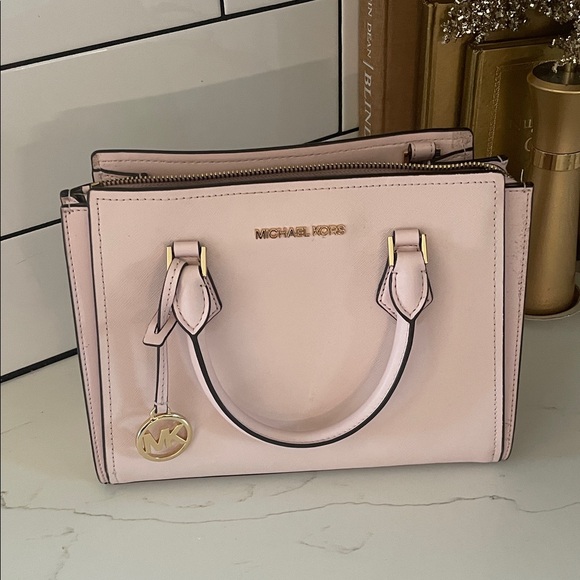 Michael Kors Light Pink Satchel - Picture 6 of 6